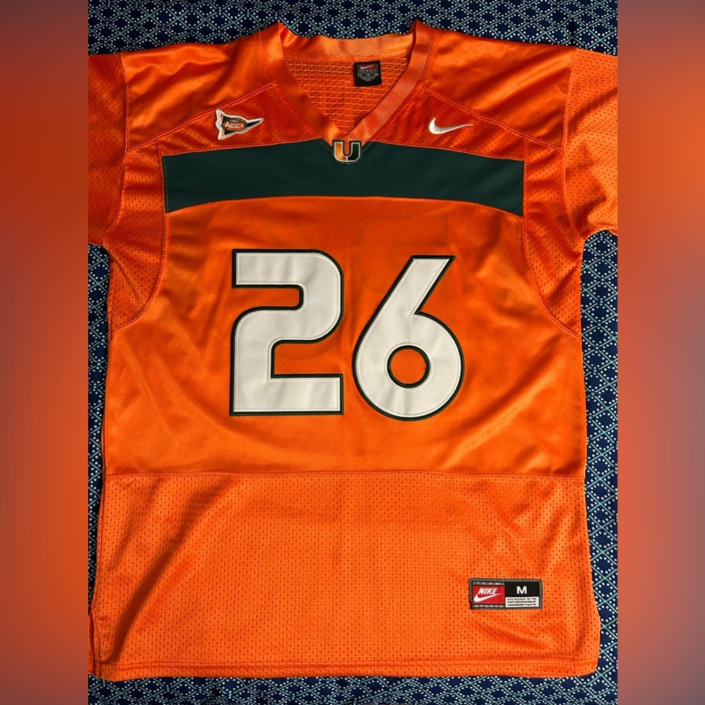 Nike Sean Taylor Miami Hurricanes Jersey